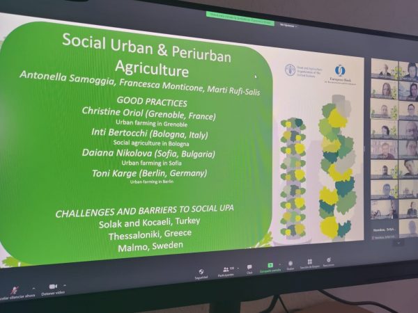 Sostenipra at the FAO event on Urban Agriculture